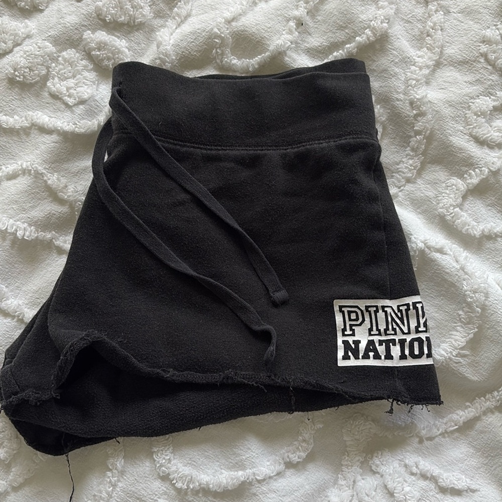 PINK lounge shorts 
Size XS